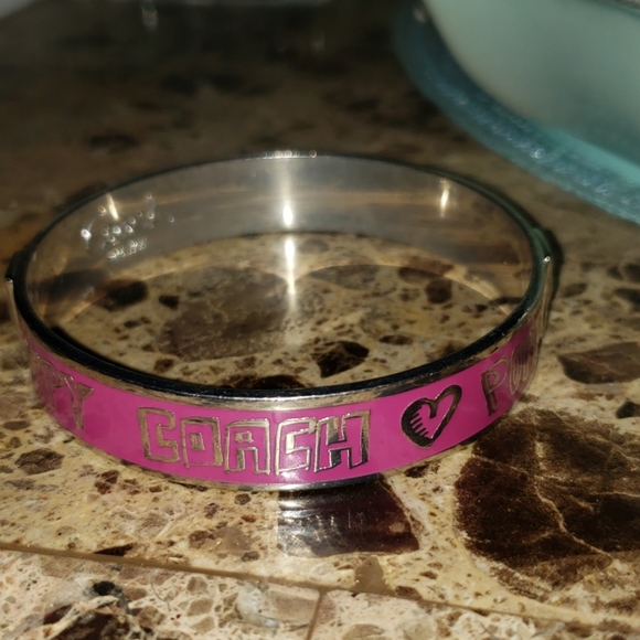 New Coach Limited Ed. Sig. Poppy Bangle Bracelet - Picture 5 of 8